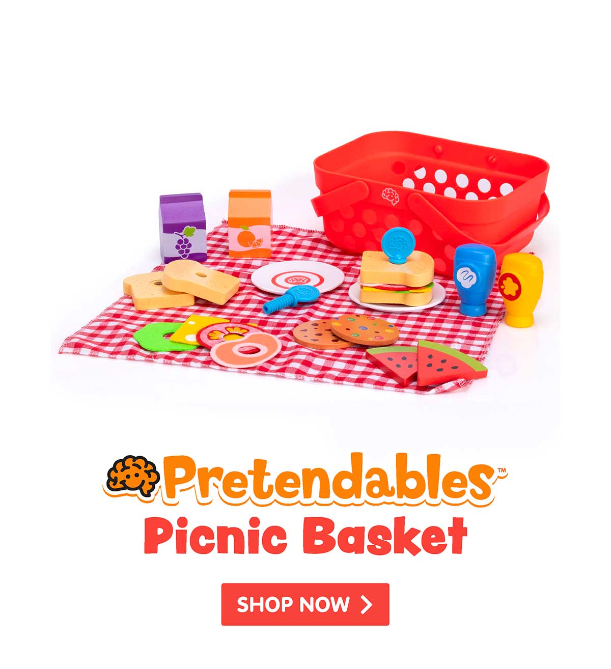 Pretendables Picnic Basket Set