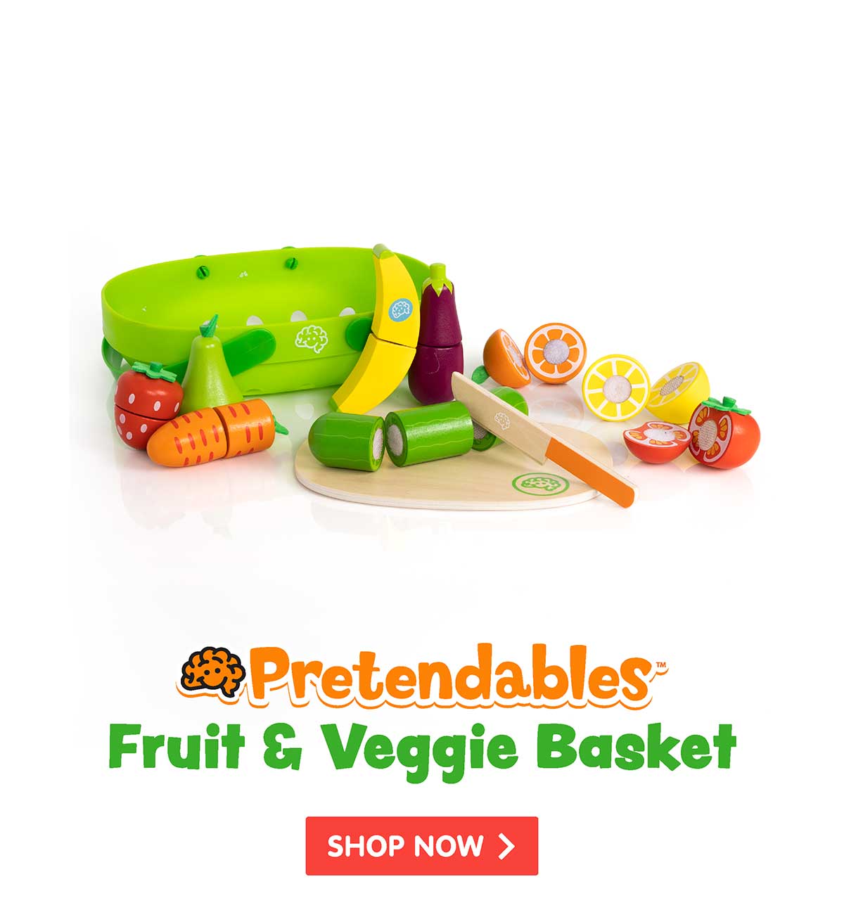 Pretendables Fruit & Veggie Basket