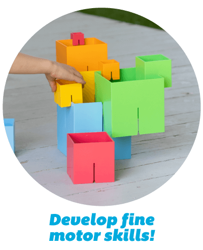 3rd Birthday - Dado Cubes - Develop fine motor skills!