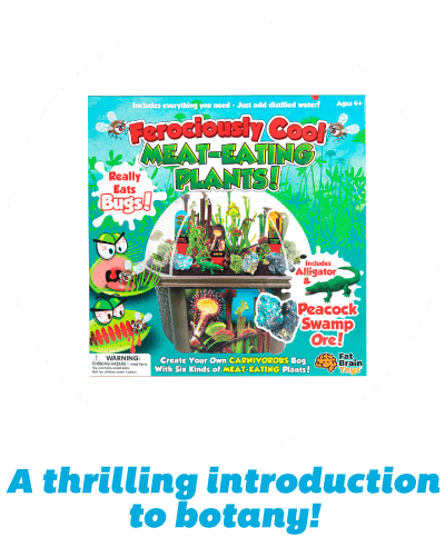 5th Birthday - Ferociously Cool Meat-Eating Plants - A thrilling introduction to botany!