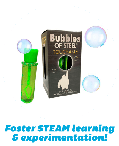 6th Birthday - Bubbles of Steel - Foster STEAM learning & experimentation!