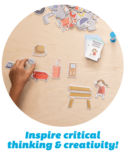 7th Birthday - Make That Most Magnificent Thing Game - Inspire critical thinking & creativity!