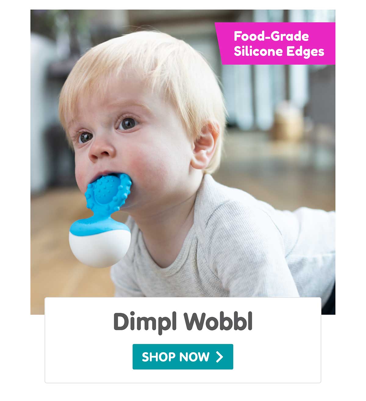 Dimpl Wobbl - Food-Grade Silicone Edges!