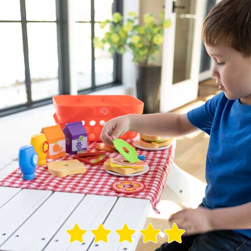 Pretendables Picnic Basket Set