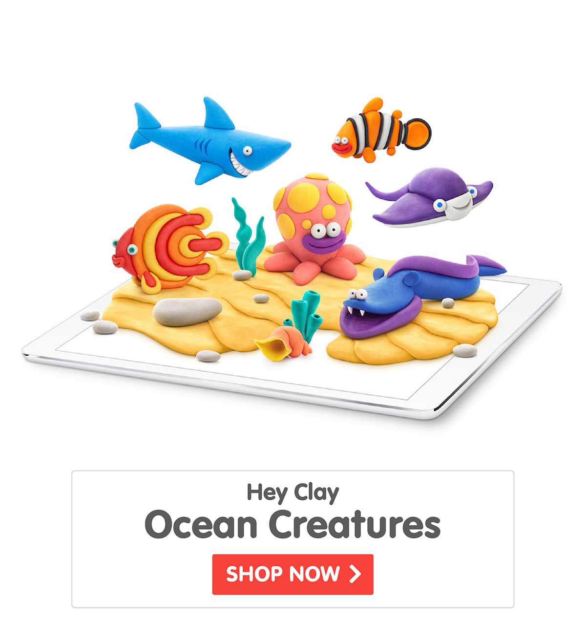 Hey Clay - Ocean Creatures