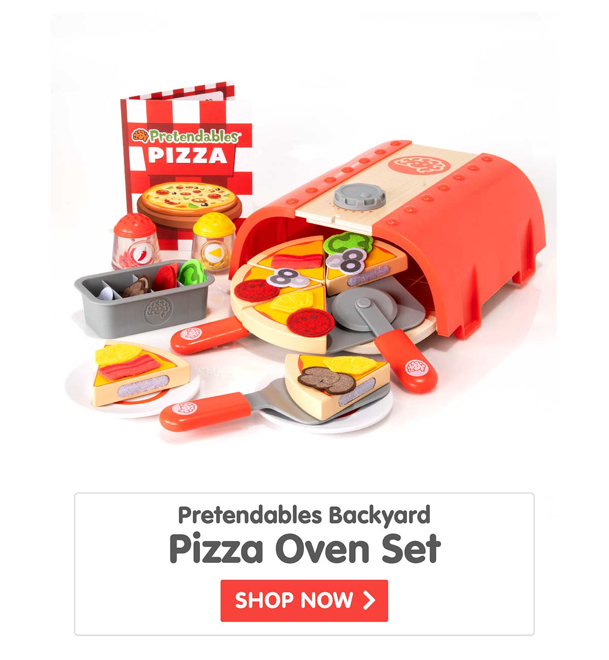 Pretendables Backyard Pizza Oven Set