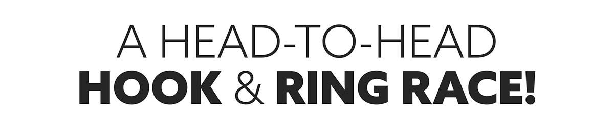 A Head-To-Head Hook & Ring Race!