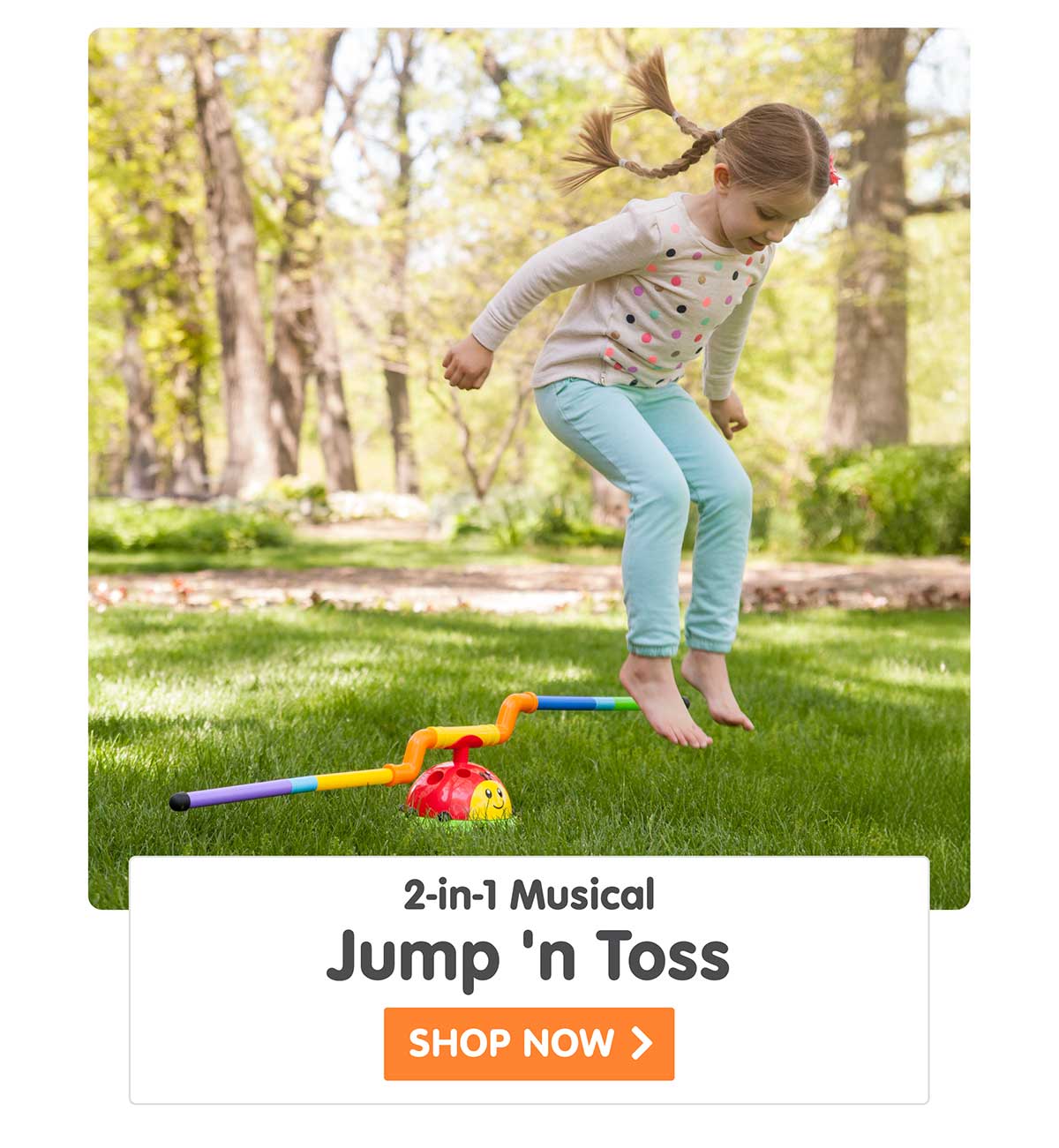 2-in-1 Musical Jump 'n Toss