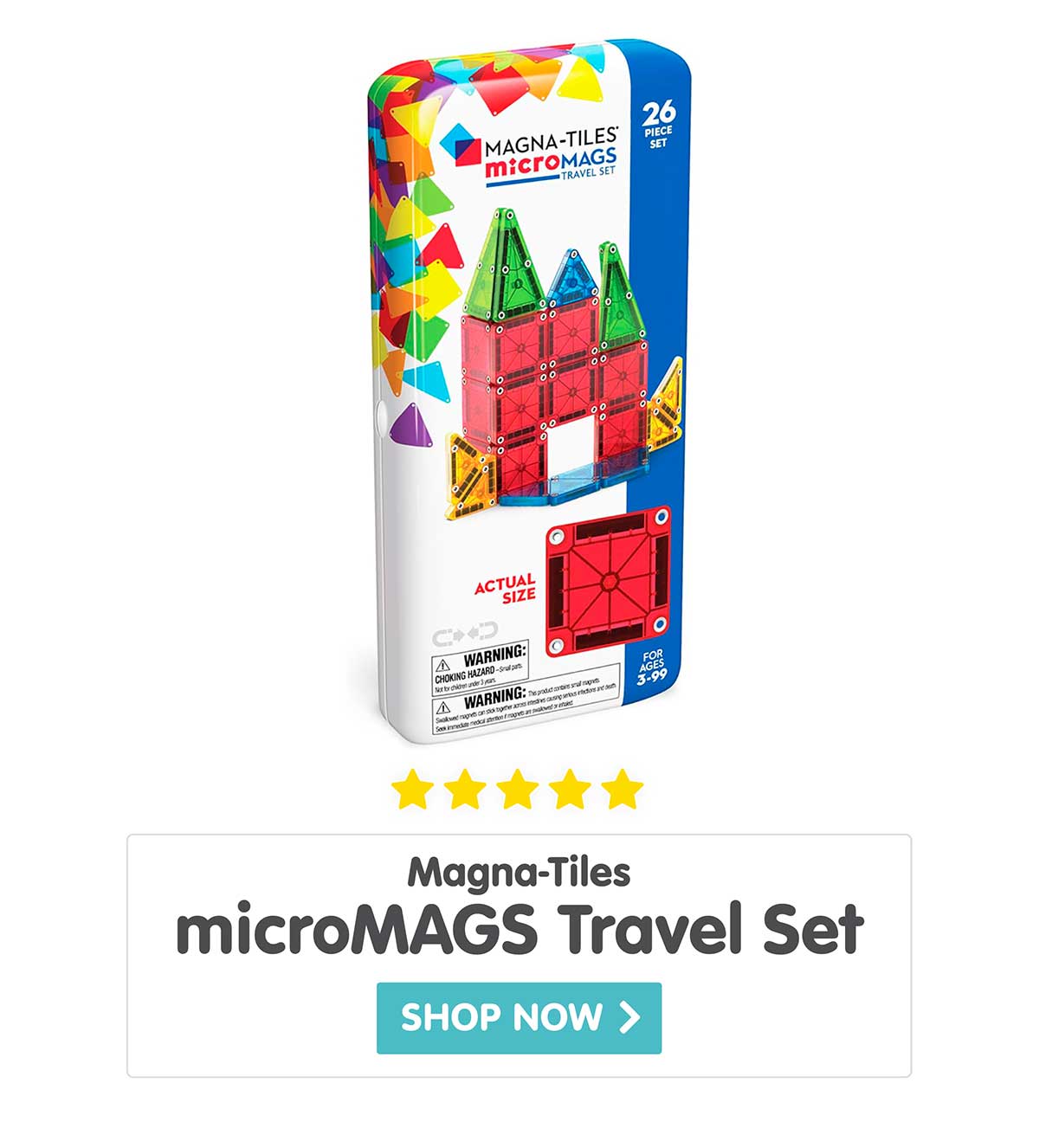 Magna-Tiles microMAGS Travel Set