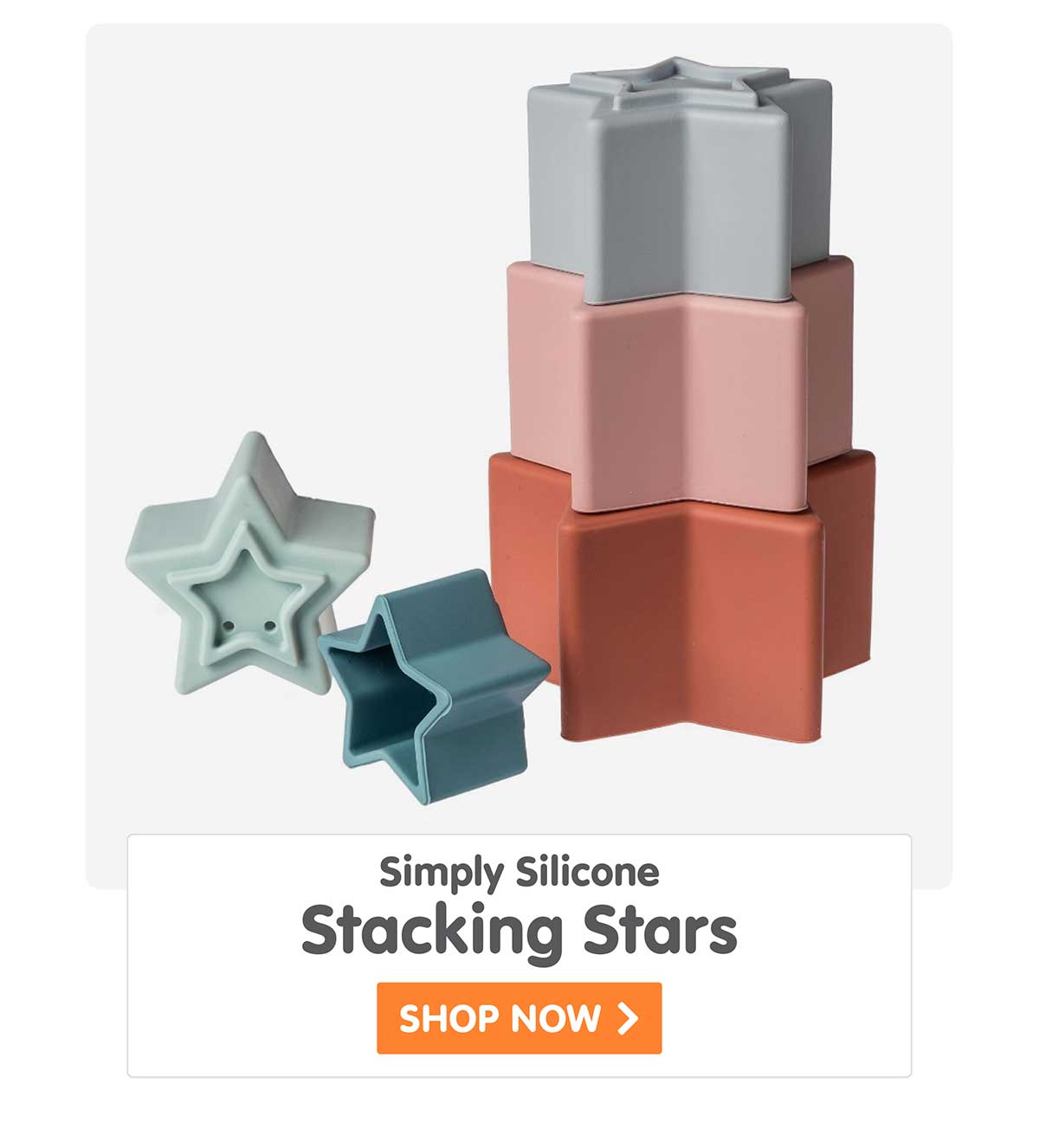Simply Silicone Stacking Stars