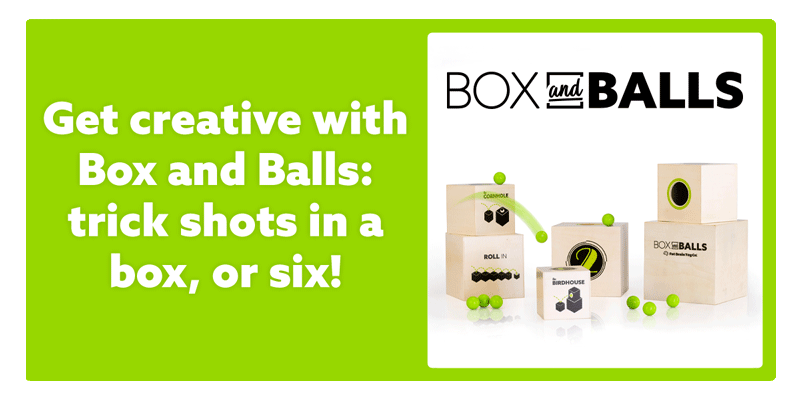 Box and Balls - Get creative with Box and Balls: trick shots in a box, or six!