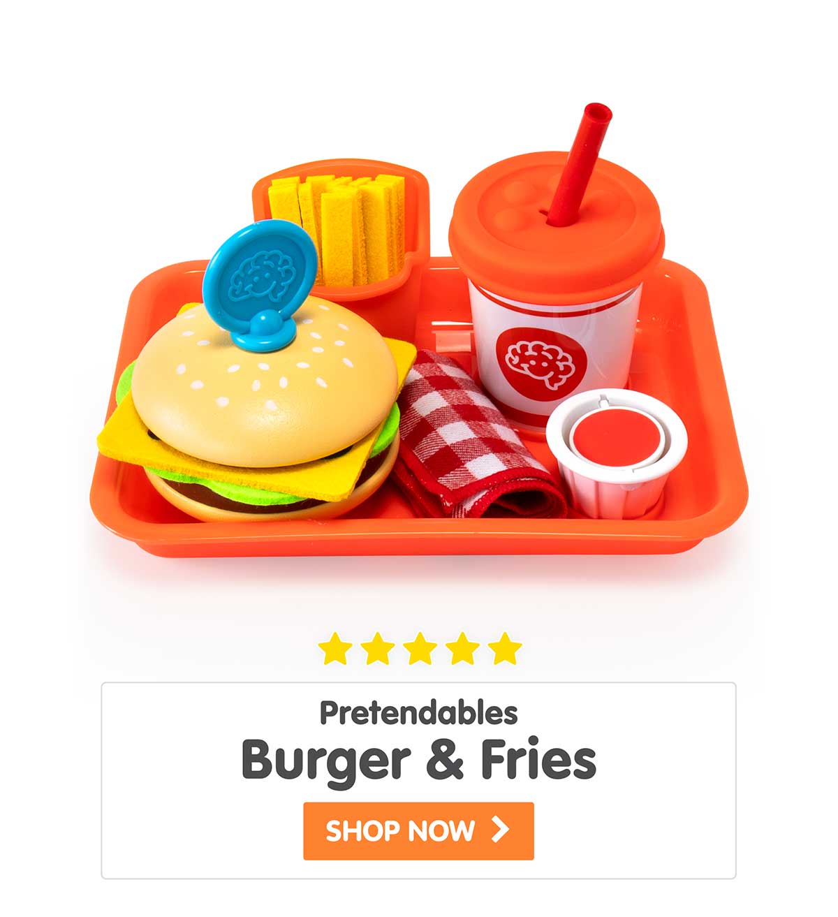 Pretendables Burger & Fries