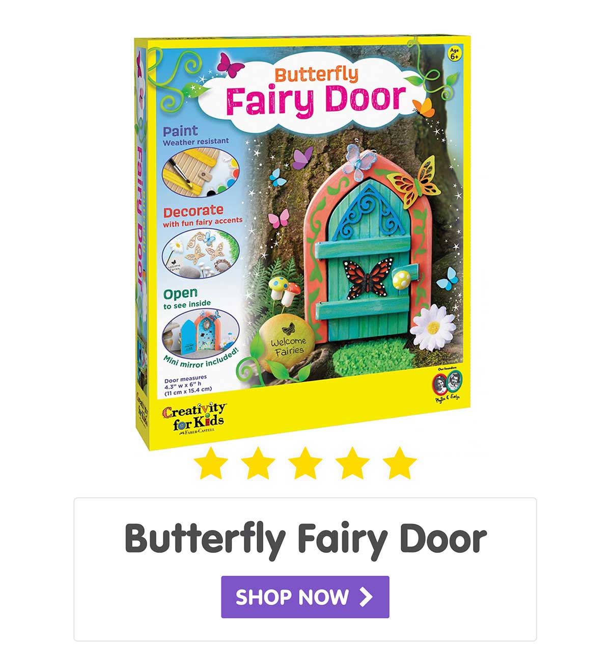 Butterfly Fairy Door