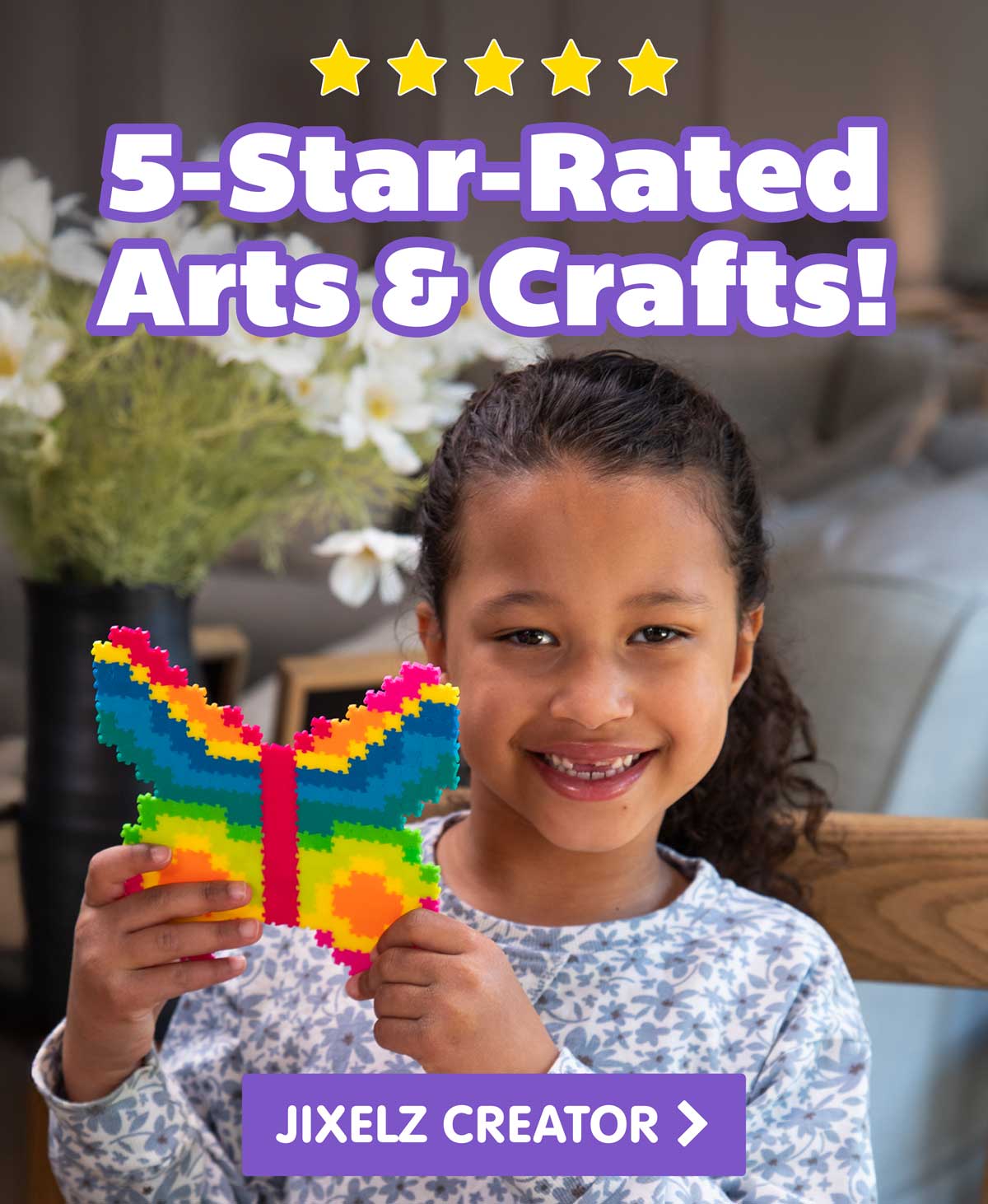 5-Star-Rated Arts & Crafts! Jixelz Creatpr - Shop Now