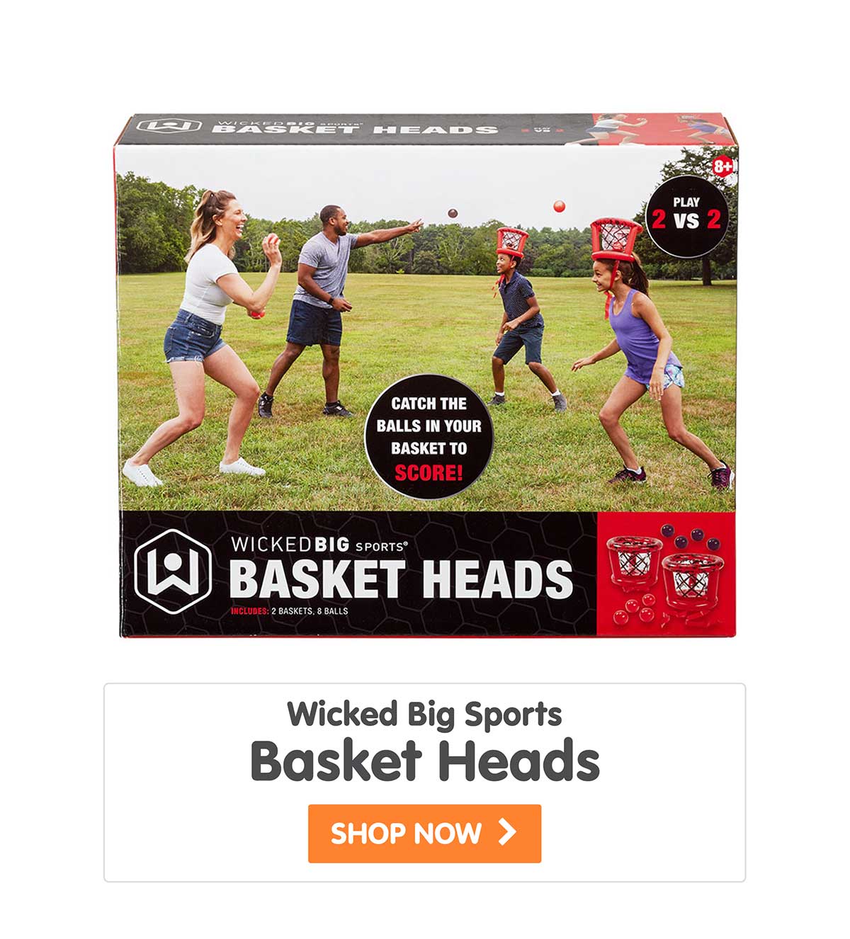 Wicked Big Sports Basket Heads
