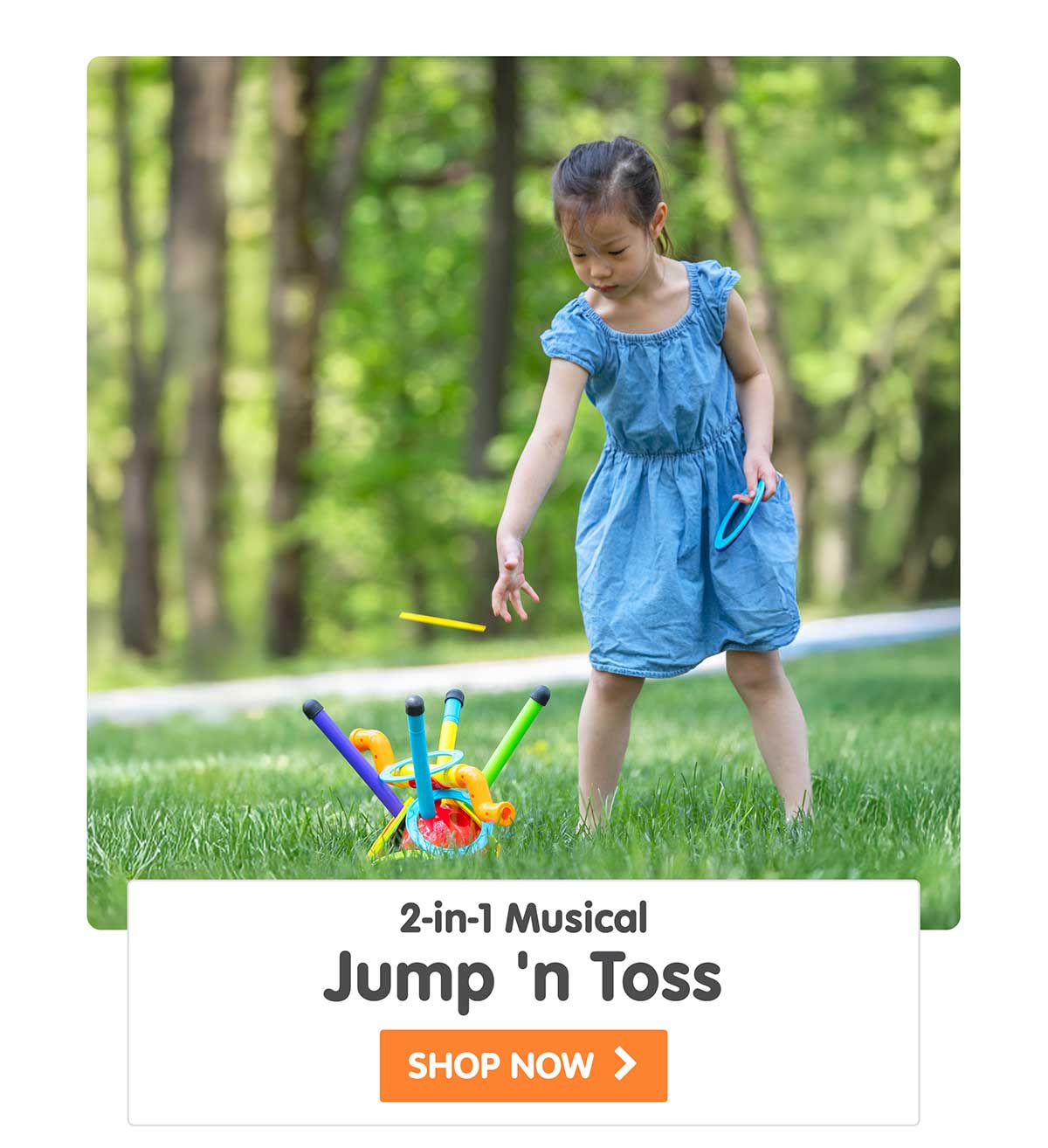 2-in-1 Musical Jump 'n Toss