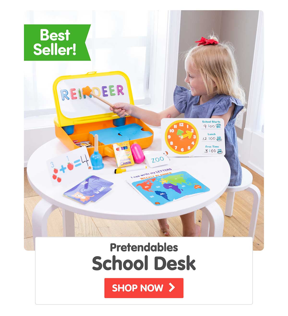 Pretendables School Desk