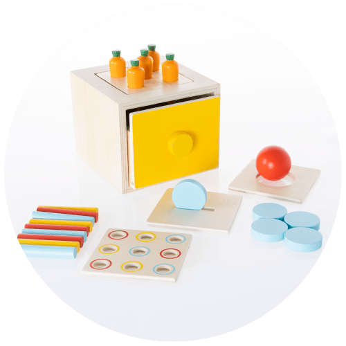 1st Birthday - 4-in-1 Sorting Box