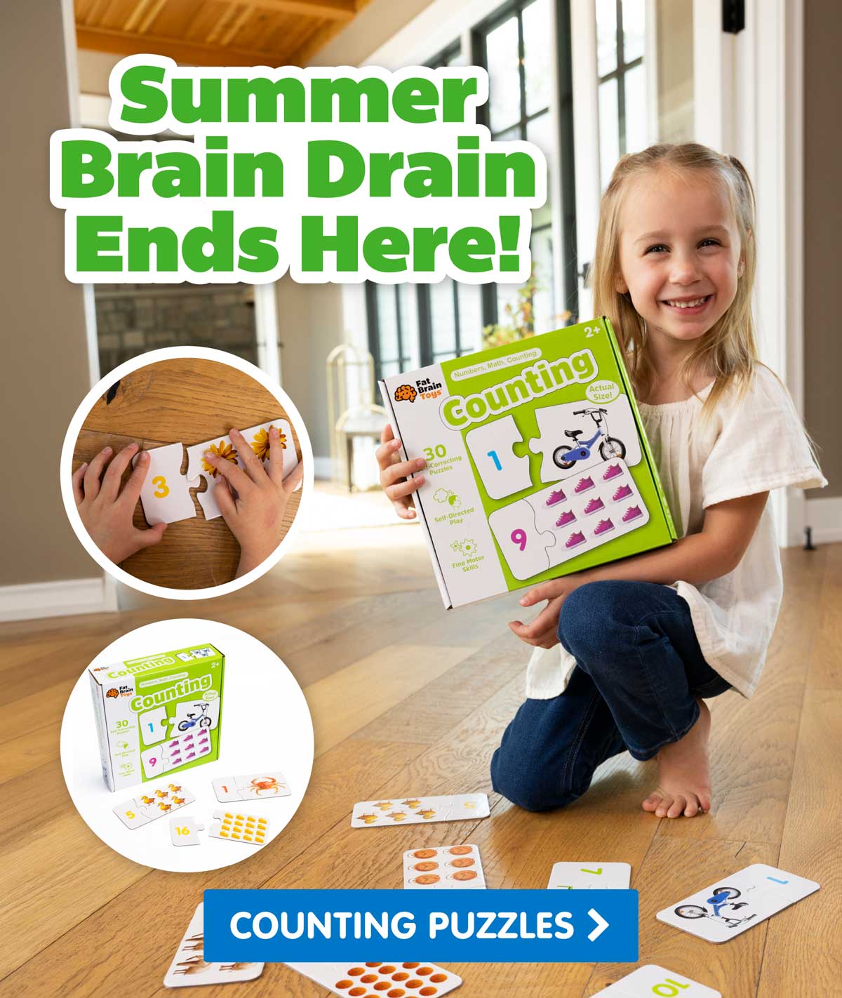 Summer Brain Drain Ends Here! Counting Puzzles - Shop Now