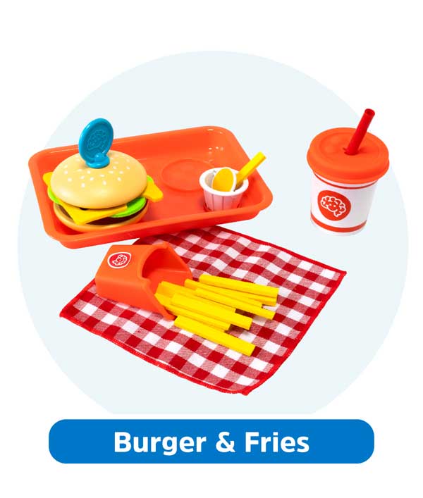 Pretendables Burger & Fries
