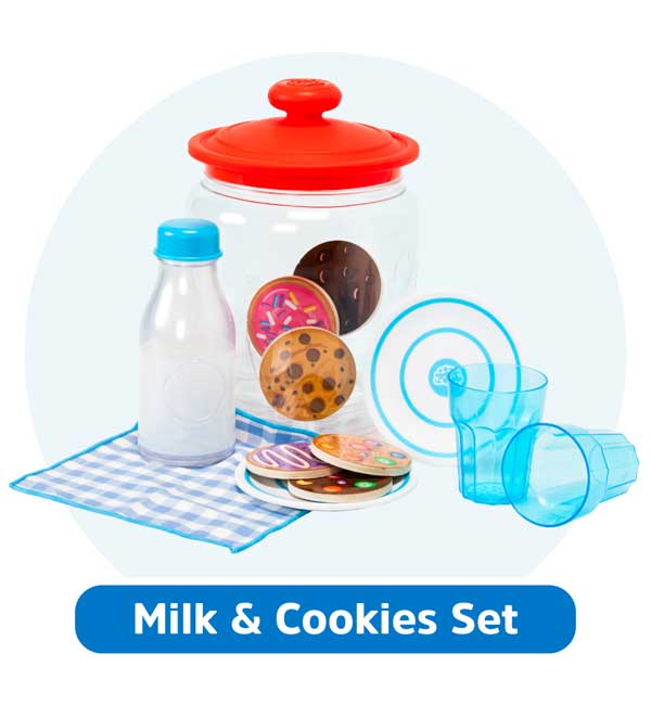 Pretendables Milk and Cookies Set
