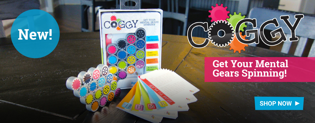 Coggy by Fat Brain Toy Co. - Get Your Mental Gears Spinning! 