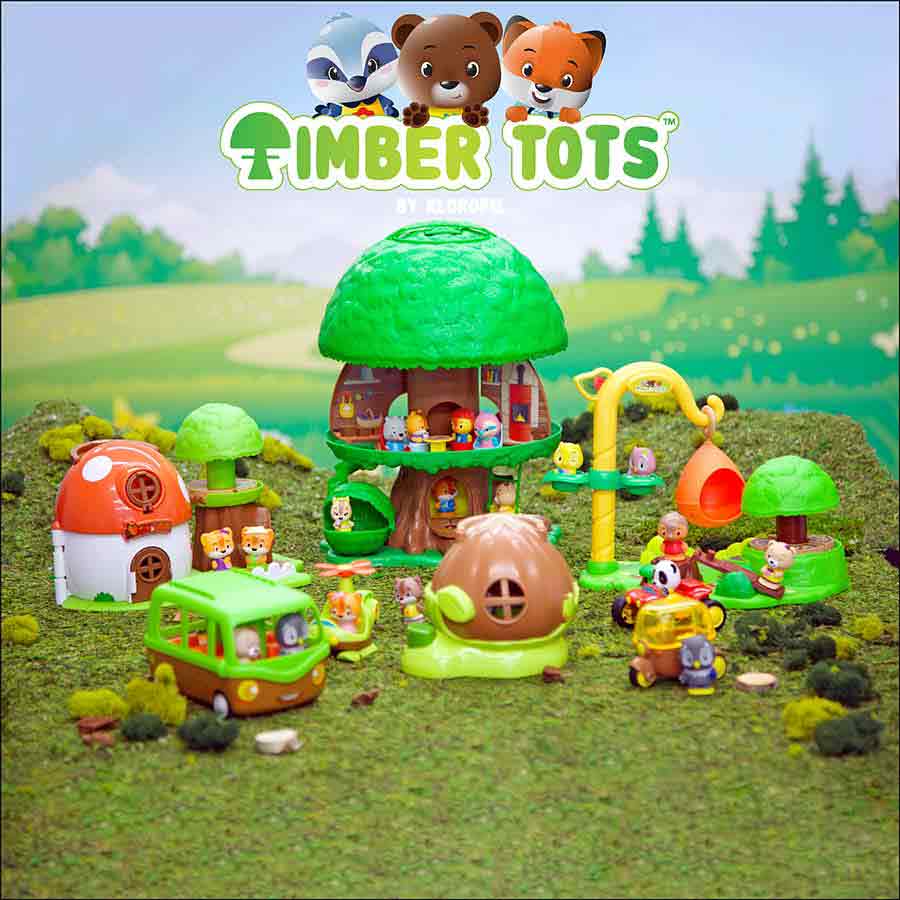Children having fun playing with Timber Tots!